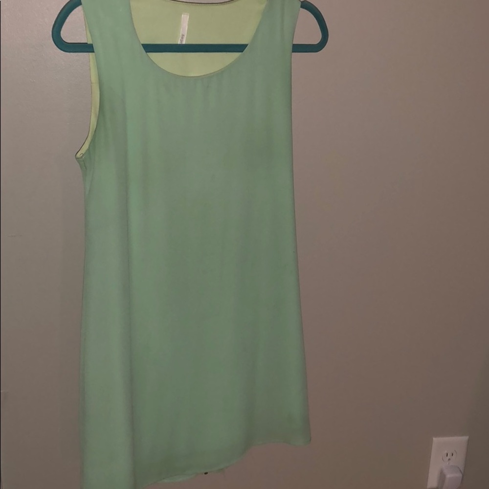 Open back dress